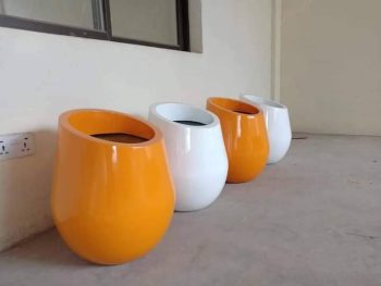 Slant Cone Flower Pot